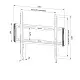 Suport TV Neomounts WL30-550BL16, negru