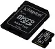 Card de memorie flash Kingston microSDXC Canvas Select Plus + SD adapter, 256GB