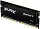 Оперативная память SO-DIMM Kingston Fury Impact 16GB DDR4-2666MHz, CL15-17-17, 1.2V