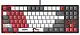 Клавиатура Bloody S87, белый/серый/красный