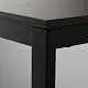 Masă IKEA Vangsta 80/120x70cm, negru/maro închis pe tehnoparc.md Masă IKEA Vangsta 80/120x70cm, negru/maro închis