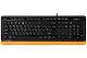 Tastatură A4Tech FK10, negru/portocaliu