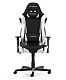 Scaun de birou DXRacer GC-R0-NW, negru/alb