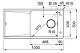 Chiuvetă de bucătărie Franke FX FXG 611-100, negru