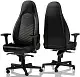 Scaun de birou Noblechairs NBL-ICN-PU-GOL, negru/auriu