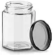 Set borcane Tadar Jawa 290ml 6pcs, transparent