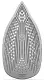 Утюг Philips GC4552/00, бежевый/белый