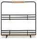 Rafturi din bambus Tadar Bamboo Shelves 31x7.5x31cm, bambus