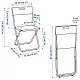 Стул IKEA Gunde, белый