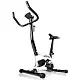 Bicicletă fitness Spokey Onego, alb/negru