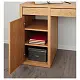 Детский письменный стол IKEA Micke 105x50см, дуб на tehnoparc.md Детский письменный стол IKEA Micke 105x50см, дуб