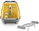 Prăjitor de pâine DeLonghi CTOC 2103 Y, galben