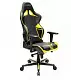 Компьютерное кресло DXRacer GC-R131-NY, черный/желтый