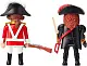 Set jucării Playmobil DuoPack Pirate and Redcoat