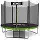 Батут Xenos XT-6FT 183cm, черный/зеленый