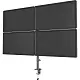 Suport pentru monitor Gembird MA-D4-01, negru