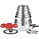 Set vase de gatit Tefal L897SJ04, argintiu pe tehnoparc.md Set vase de gatit Tefal L897SJ04, argintiu
