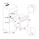 Cuptor electric Teka HSB 6350 SS, inox