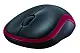 Мышка Logitech Wireless Mouse M185, красный