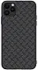Husă de protecție Nillkin Apple iPhone 11 Pro Max Synthetic Fiber Plaid, negru