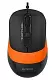 Mouse A4Tech FM10, negru/portocaliu