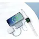 Acumulator extern Ugreen Qi2.2 10000mAh 30W, albastru deschis