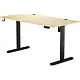Masă de birou SENSE7 Nojo 140x70, pin negru