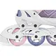 Роликовые коньки Blackwheels Playful Violet 32-35, розовый/фиолетовый