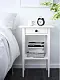 Noptieră IKEA Hemnes 46x35cm, alb pe tehnoparc.md Noptieră IKEA Hemnes 46x35cm, alb