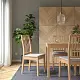 Scaun IKEA Ekedalen, stejar/ gri orrsta