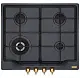 Plită incorporabilă cu gaz Franke FHCL 604 3G TC C, grafit