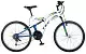 Bicicletă Belderia Tec Master 24, alb/albastru