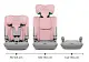 Scaun auto KinderKraft I-Comfy i-Size, roz