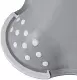 Подставка-ступенька для ванной Keeeper Stars 10031130, серый