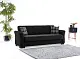 Диван Fabulous Filamingo 3-местный 58-002, темно-серый на tehnoparc.md Диван Fabulous Filamingo 3-местный 58-002, темно-серый