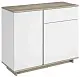 Комод Magnusplus Concept 2D1S 1000x820x400, серый дуб/нимфея альба
