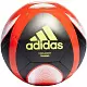 Minge de fotbal Adidas Starlancer Training, negru/roșu