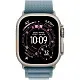 Умные часы Apple Ultra 3 Natural Titanium Case with Light Blue Alpine Loop - Medium, MEWM4