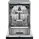 Посудомоечная машина Whirlpool W7F HS51 X, нержавеющая сталь