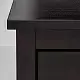 Comodă IKEA Koppang 5 sertare 90x114cm, negru-maro