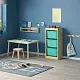 Etajeră cu containere IKEA Trofast 44x30x91cm, pin alb/turcoaz pe tehnoparc.md Etajeră cu containere IKEA Trofast 44x30x91cm, pin alb/turcoaz