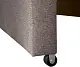 Canapea Modern Flint 2 Asti 19/Classic 04, gri închis/alb/negru
