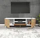 Tumbă pentru TV Fabulous 46x140cm, alb/pin