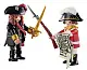 Set jucării Playmobil DuoPack Pirate and Redcoat