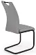 Scaun Halmar K371, gri/negru