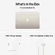 Ноутбук Apple MacBook Air MW1J3RU/A (15.3"/M4/16GB/256GB), золотой