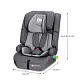 Детское автокресло KinderKraft Safety Fix 2 I-Size, серый на tehnoparc.md Детское автокресло KinderKraft Safety Fix 2 I-Size, серый