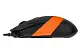 Mouse A4Tech FM10, negru/portocaliu