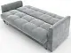 Диван Space Meble Lento Foam Itaka 50, светло-серый