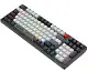 Tastatură Bloody WS98, gri/alb